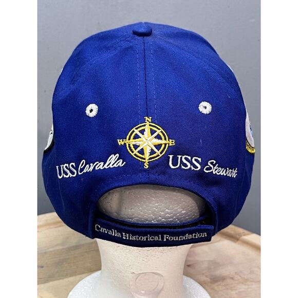 Galveston Naval Museum / Lucky Lady Defender Blue Cap Hat Embroidered Adjustable - Picture 2 of 7